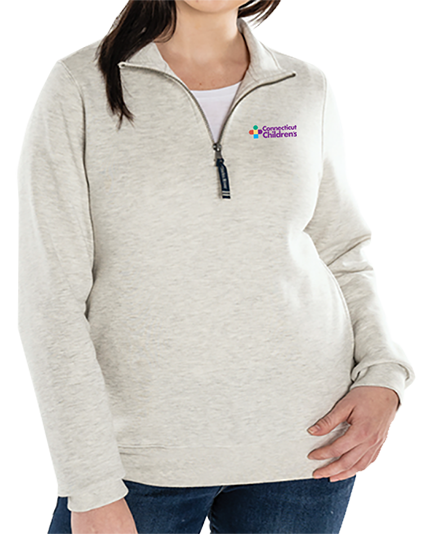 Ladies Quarter Zip with Pockets