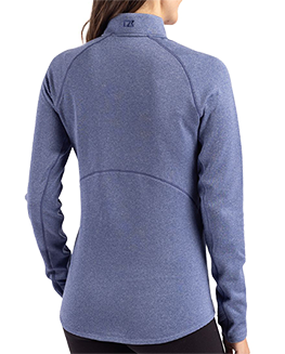 Recycled Ladies 1/2 Zip Pullover