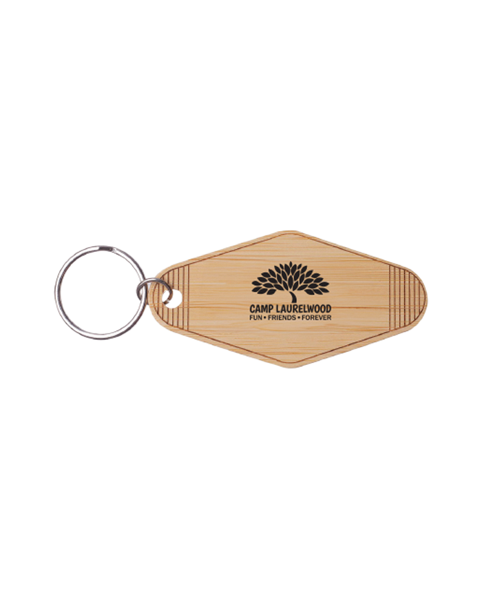 Bamboo Keychain 